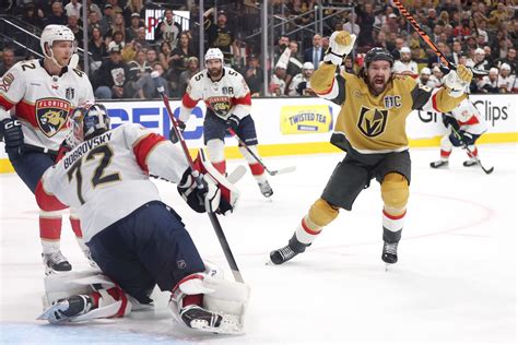 Vegas Golden Knights Come Back To Beat Florida Panthers In Game 1 Of