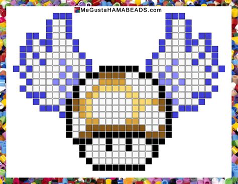 Zuma paw patrol perler pattern patrones beads plantillas para hama. MeGustaHAMABEADS.com: Patrones Hama Beads Super Mario ...