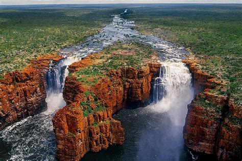 King George Falls Waterfall In Australia Oceania Fall Travel Nature