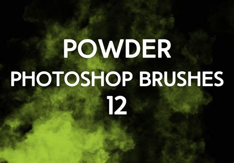 Powder Brushes 12 Free Photoshop Brushes At Brusheezy