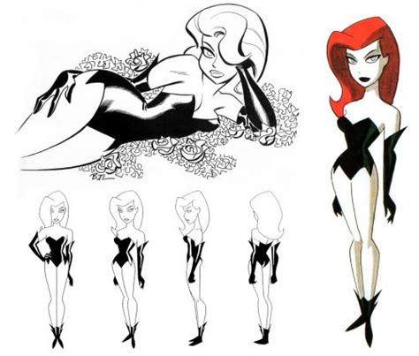 Poison Ivy Tnba Design By Bruce Timm I Love This