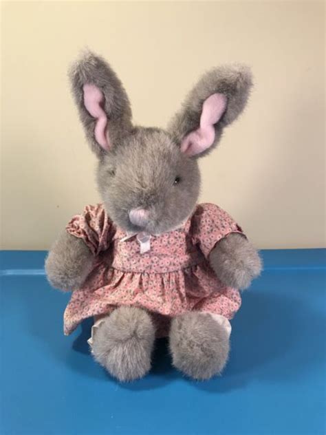 Applause 22358 Edith Bunny Rabbit Plush Toy Doll Vintage 10 Sitting