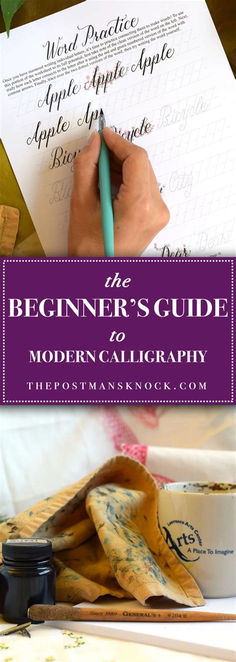 The Beginner S Guide To Modern Calligraphy The Postman S Knock Modern Calligraphy Hand