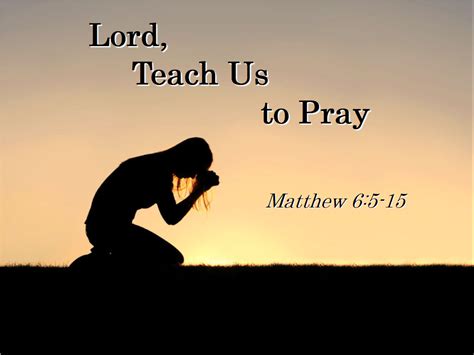 Lord Teach Us To Pray Rutherford Church Of Christ