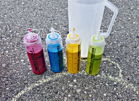 Easy Diy Liquid Sidewalk Chalk For Kids Hands On Teaching Ideas