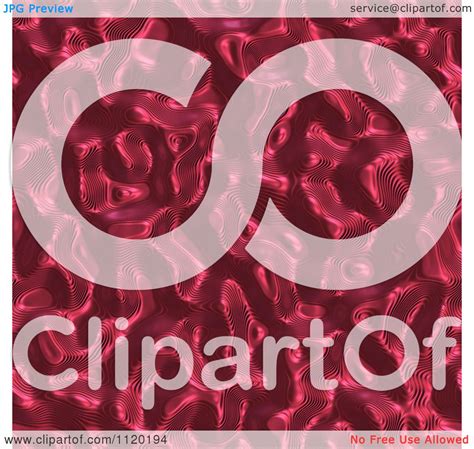 Clipart Of A 3d Seamless Red Metal Texture Background 1