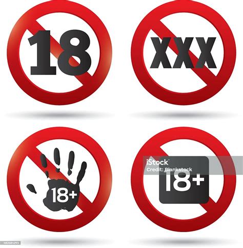 adults only content button xxx vector sticker stock illustration download image now istock