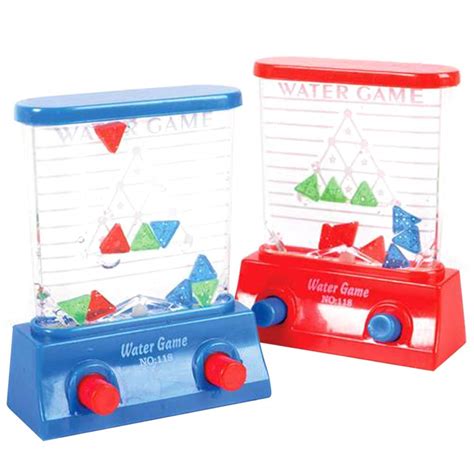 Buy Artcreativity Triangle Water Games Set Of 4 Red And Blue