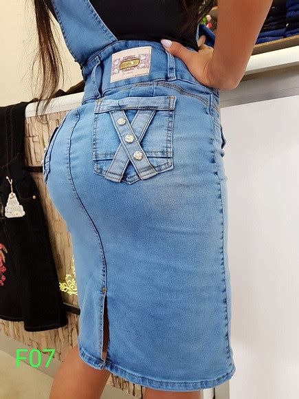 Falda Braga Jeans De Mujer 248cm Colombiamoda Basic Trends Moda