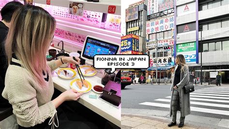 Fionna In Japan Ep 3 Adult Shops In Akihabara And Genki Sushi Japan