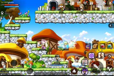 Maplestory M Is Available On The Play Store As An English Language Open