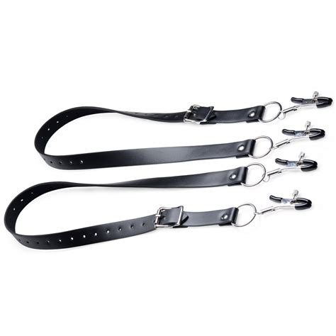 master series spread labia spreader straps with clamps sexyland