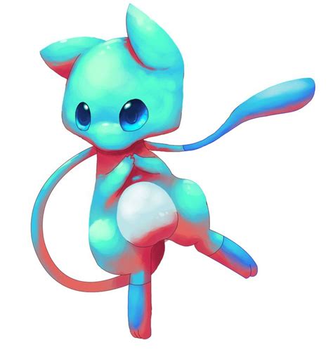 Shiny Mew By Cherrysnakecat Shiny Mew Mew Pokemon