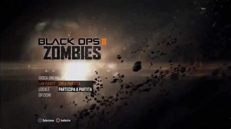 Call Of Duty Black Ops 2 Menu Zombies Youtube