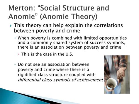 Anomie Strain Theory Essay — The Durkheim And Merton Page