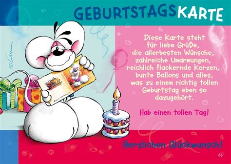 Unsere kostenlosen grußkarten zum geburtstag können sie selber drucken. Geburtstagskarte | Comic & Cartoons 🎭😜 | Echte Postkarten ...