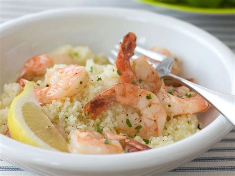 Cooking healthy meals doesn't have to take all night. Recipe: Sautéed Shrimp and Couscous Dinner | Whole Foods ...