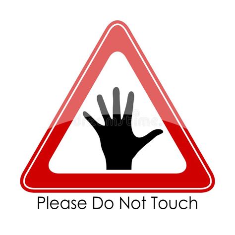 Do Not Please Touch Free Stock Photos Stockfreeimages