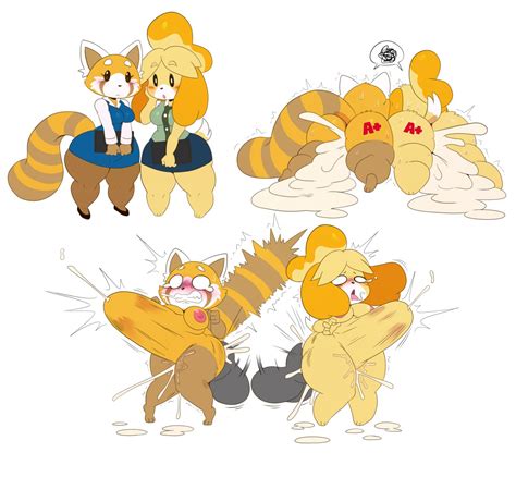 Rule 34 2018 2girls After Sex Aggressive Retsuko Animal Crossing
