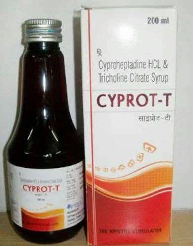Wholesale Distributor Of Cyproheptadine Syrup And Cyproheptadine Tablet