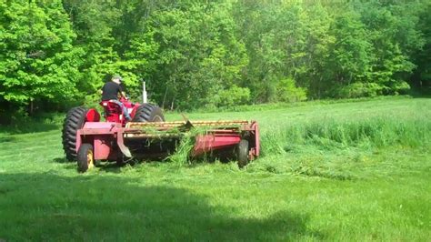 My First Cutting Of Small Hay Field 2011 Hay Season Youtube