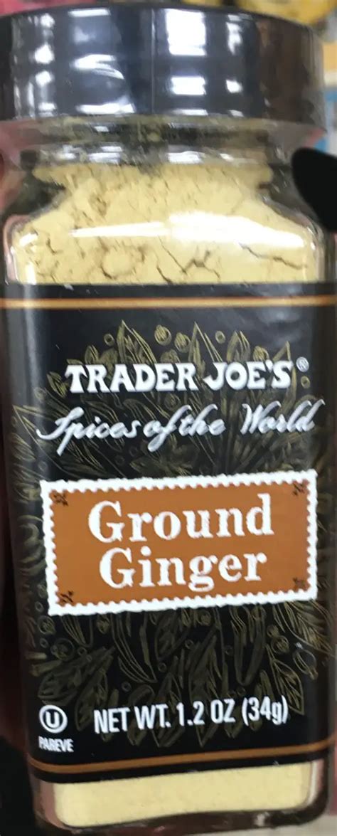 Trader Joes Ginger Ground Spices Of The World Trader Joes Reviews