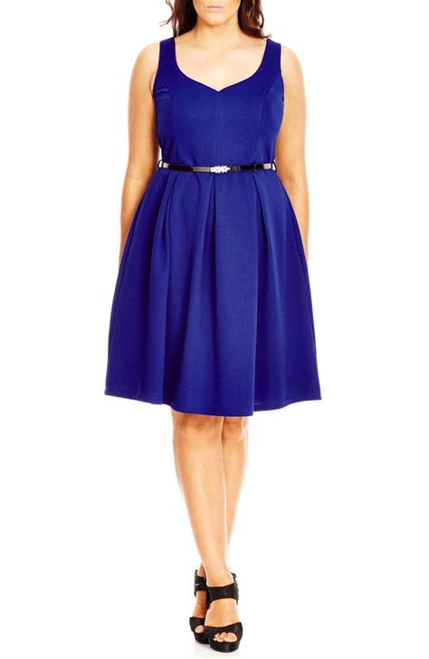 City Chic Sweetheart Fit And Flare Dress Plus Size Nordstrom