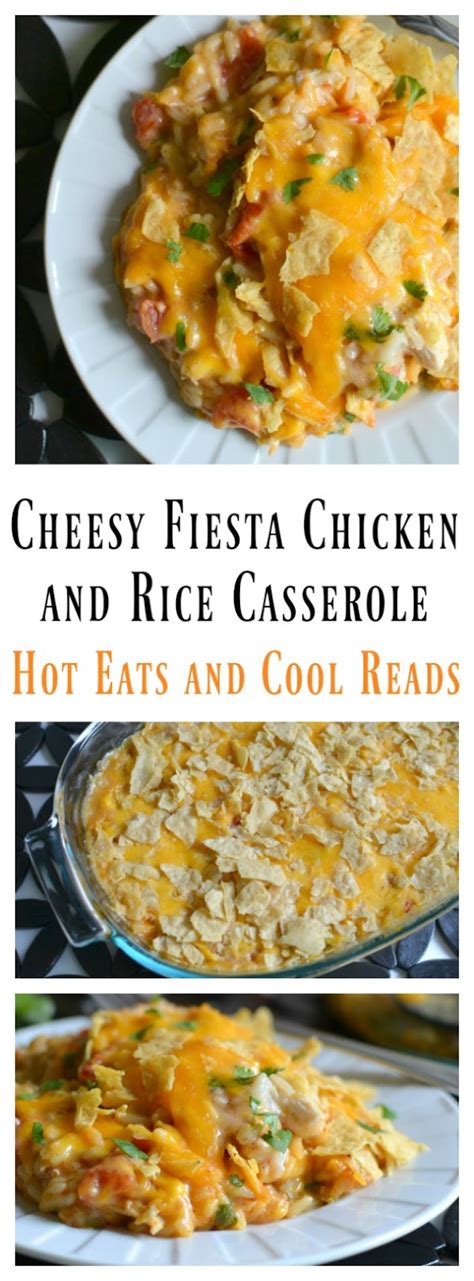 Cheesy Fiesta Chicken And Rice Casserole Recipe