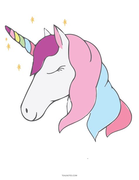 Unicorn Templates 17 Free Unicorn Printables For Your Next Craft Project