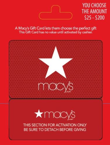 Macys 25 200 Gift Card Activate And Add Value After Pickup 0 10