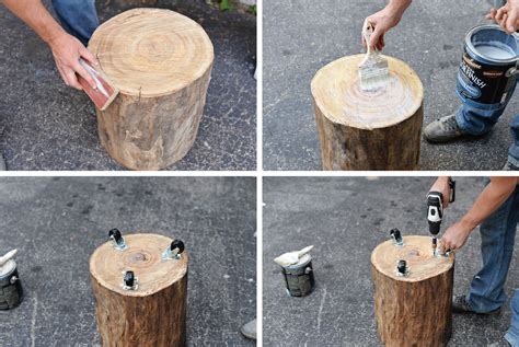How To Build And Decorate A Tree Trunk Coffee Table Ceppi Di Albero