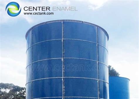 Glass Fused To Steel Industrial Water Tanks With Awwa D Osha