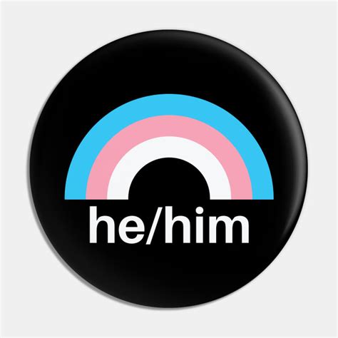 Hehim Pronouns Trans Pronouns Pin Teepublic