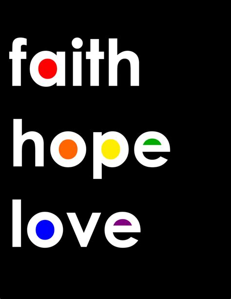 One grows from one virtue to another: faith, hope, love by maryannparks on DeviantArt