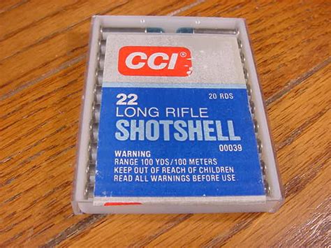 Package Of Cci 22 Long Rifle Shotshell Cartridges 22 Lr For Sale At
