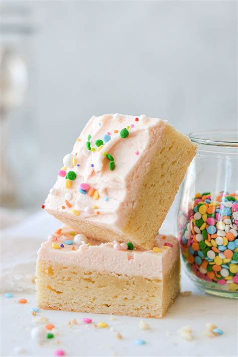 High Altitude Frosted Sugar Cookie Bars With Brown Butter Cream Cheese