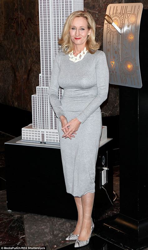 Jk Rowling Looks Chic At Lumos Charity Launch At The Empire State