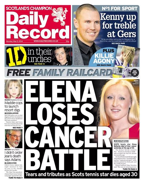 In Pictures Daily Record Front Pages Of The Year 2014 Part 1 Daily