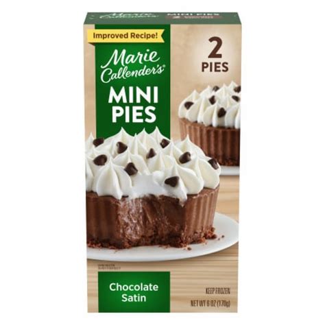 Marie Callenders Chocolate Satin Mini Pies 6 Oz Dillons Food Stores
