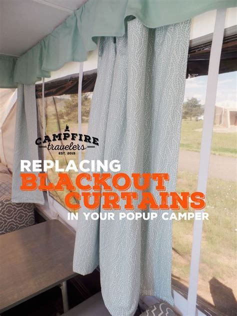 Pop Up Camper Makeover The Curtains Part 1 Home Interior Ideas