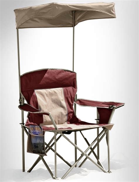 Alpha camp heavy duty canopy lounge chair sunshade hiking travel chair with c. Adjustable Canopy for Heavy-Duty Portable Chairs | Great ...