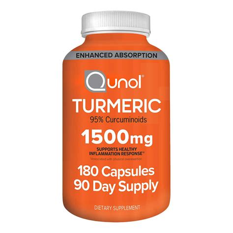 Qunol Turmeric Mg Capsules Anti Inflammatory