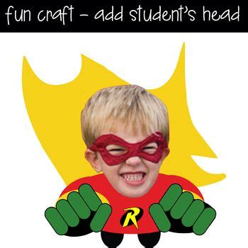 SUPER HERO girl - CUTOUTS, bulletin board, classroom decor ...
