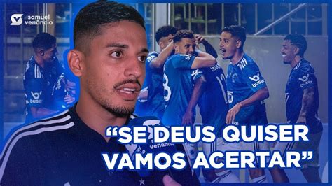 Neto Moura Volta A Falar Sobre Desejo De Permanecer No Cruzeiro Youtube