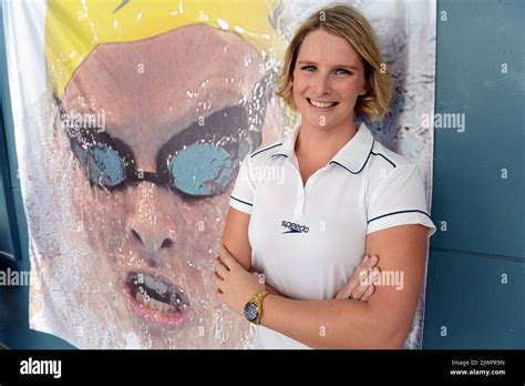 Olympic Swimmer Leisel Jones Poses For Photos After A Media Conference In Brisbane Friday Nov