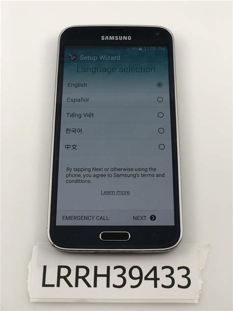Samsung Galaxy S5 Verizon Black 16gb Sm G900v Lrrh39433 Swappa