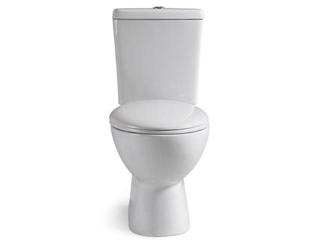 Posh Solus Square Close Coupled Toilet Suite P Trap With Soft Close