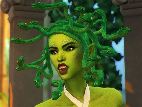 The Sims Resource Medusa Hair