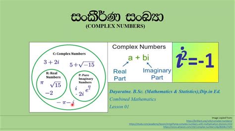 Complex Numbers Part 1 Youtube