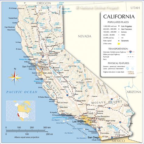 California State Maps Usa Maps Of California Ca